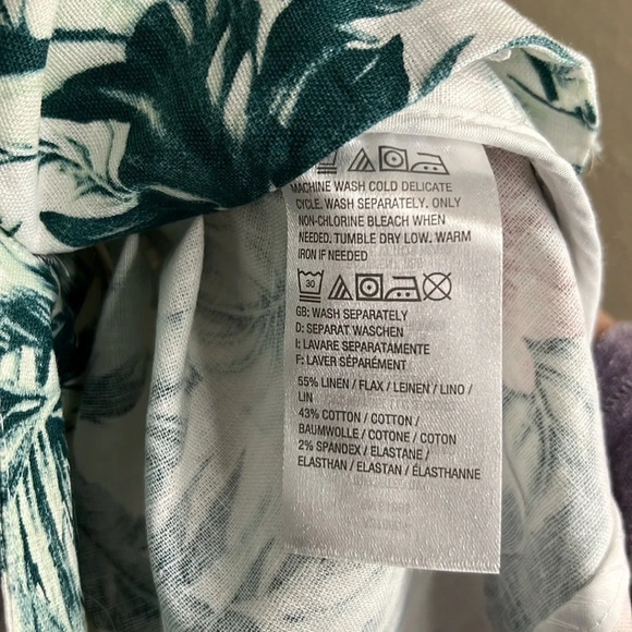 Laurie Felt Los Angeles Tropical Blazer – XXS, Linen Cotton Blend, Unlined - Picture 6 of 8